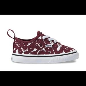Vans X Harry Potter Elastic toddler size 9.5